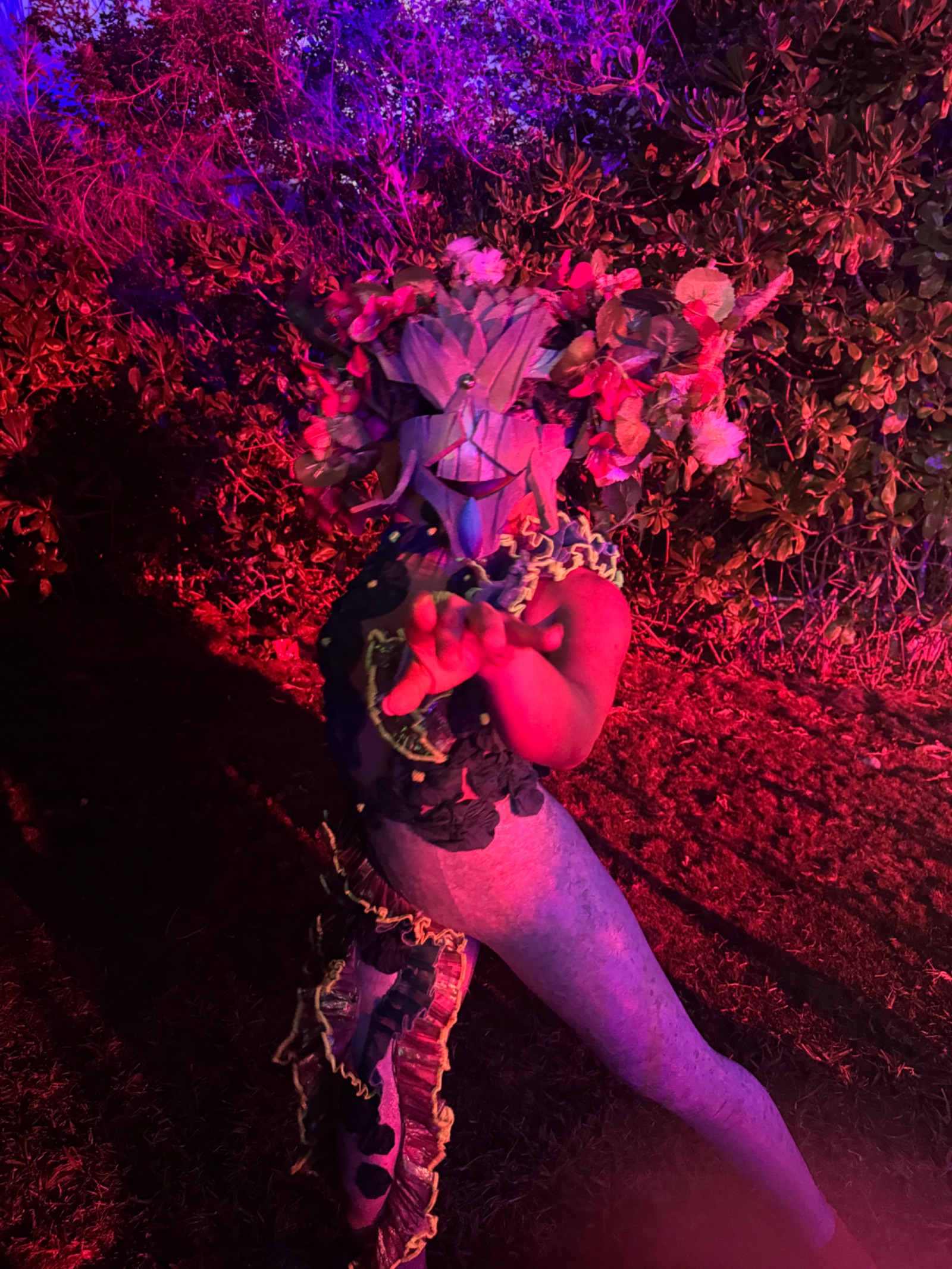 Personaje botánico ritual